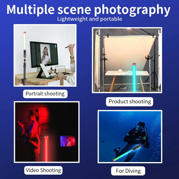باتوم لایت جی ماری مدل Jmary FM-128RGB - تصویر 4