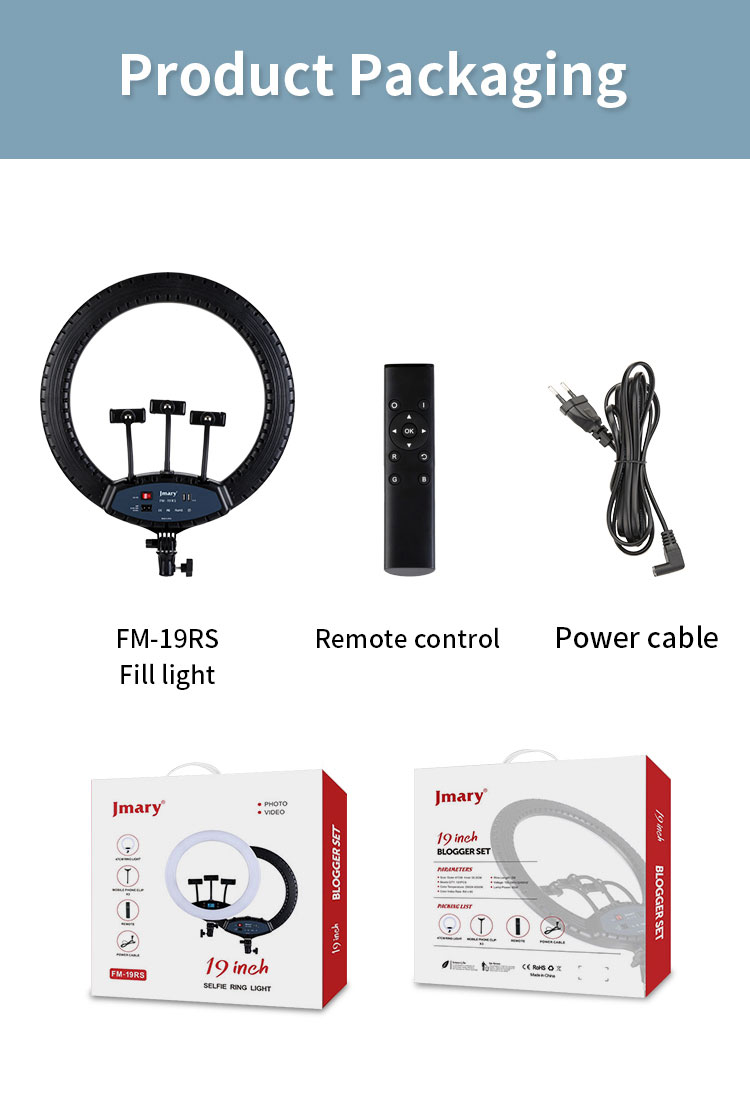 رینگ لایت جی ماری مدل Jmary FM-19RS