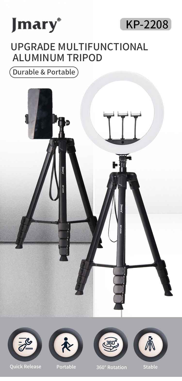 سه پایه دوربین جی ماری مدل Jmary KP-2208