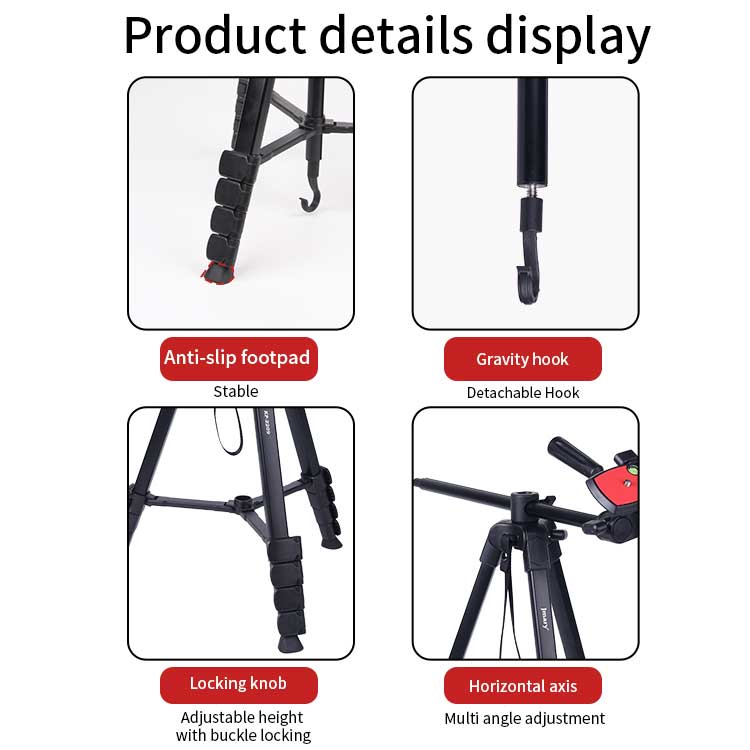 سه پایه دوربین جی ماری مدل Jmary KP-2209 - تصویر 5