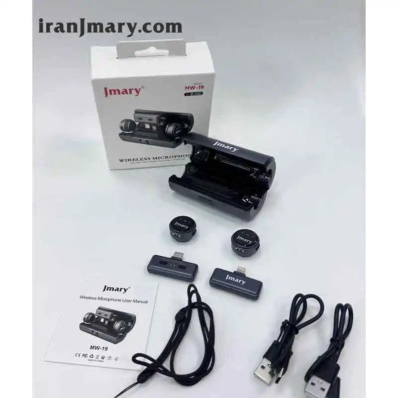 میکروفون بی سیم جی ماری مدل Jmary MW-19 - تصویر 3