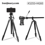 سه پایه دوربین جی ماری مدل Jmary KS355+HG60